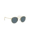 RAY BAN ROUND 3447 9196R5 OCCHIALI DA SOLE CON LENTE BLU