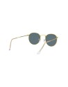 RAY BAN ROUND 3447 9196R5 OCCHIALI DA SOLE CON LENTE BLU