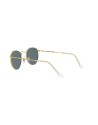 RAY BAN ROUND 3447 9196R5 OCCHIALI DA SOLE CON LENTE BLU