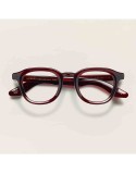 MOSCOT DAHVEN BURGUNDY 47