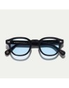 Moscot Lemtosh Black lenti azzurre occhiali sole | Ottica Ricci Shop Online