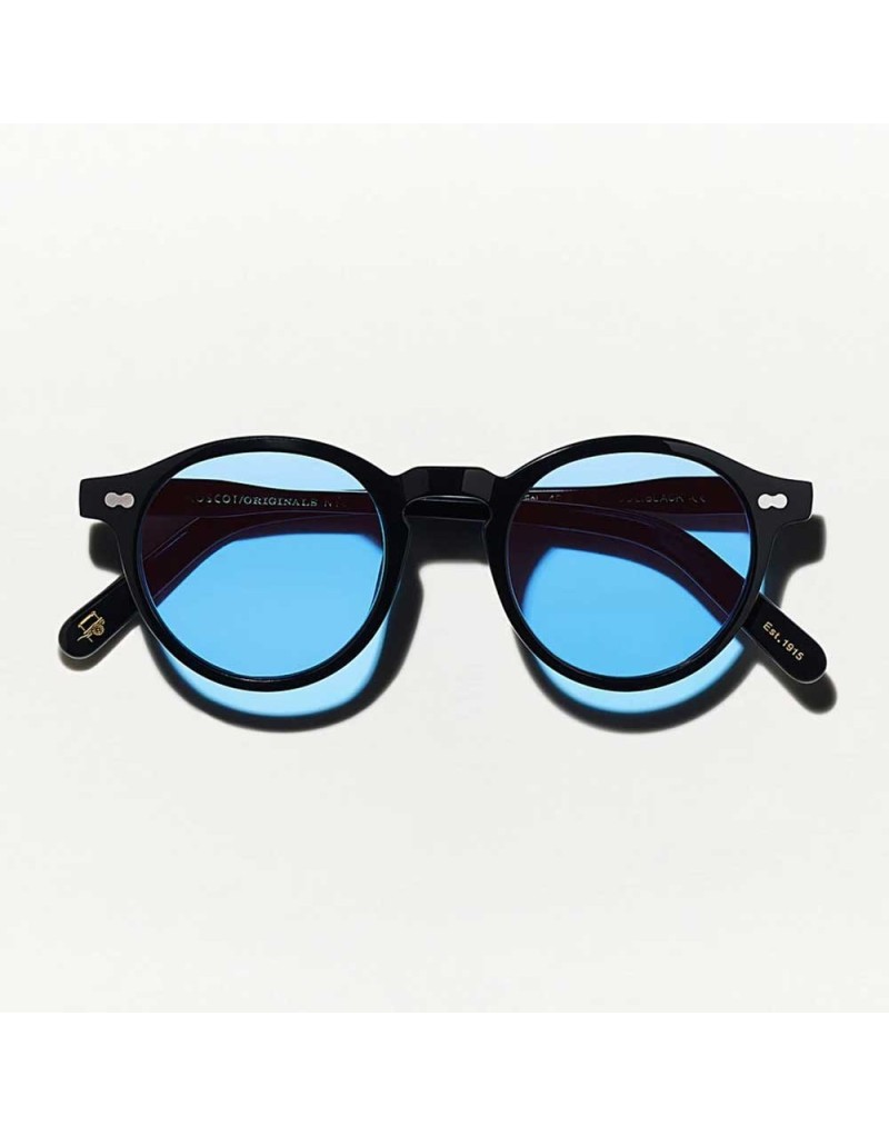 Moscot Miltzen Black Lenti Blu 49 - Ottica Ricci Shop Online