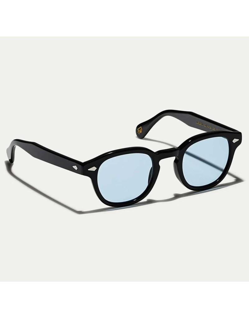 MOSCOT LEMTOSH BLACK BEL AIR BLUE 49