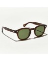 Moscot Lemtosh occiali da sole marroni a lente verde