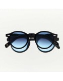 MOSCOT MILTZEN SUN BLACK DENIM BLUE LNS 46