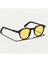 Moscot Miltzen balck yellow lenses come Lemtosh | Ottica Ricci occhiali