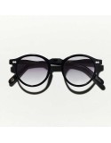 MOSCOT MILTZEN SUN BLACK AMERICAN GREY LNS 46