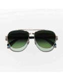 MOSCOT SHAV silver forest wood 62