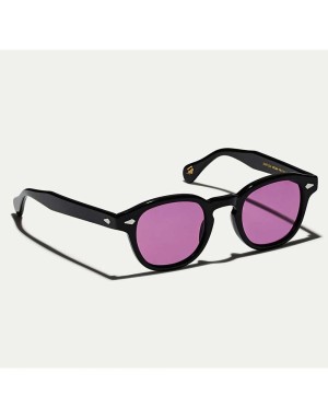 OCCHIALI DA SOLE MOSCOT LEMTOSH BASE 2 BLACK PURPLE NURPLE TINT CALIBRO 49