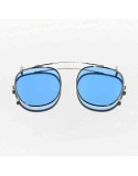 MOSCOT CLIPTOSH GOLD CELEBRITY BLUE 49