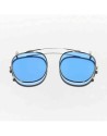 MOSCOT CLIP DA SOLE PER LEMTOSH CLIPTOSH CUSTOM MADE CELEBRITY BLUE 49