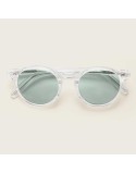 MOSCOT MILTZEN SUN Crystal lenti verde acqua 49