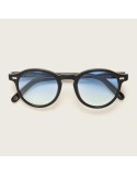 moscot MILTZEN SUN matte black lenti blu verde 49