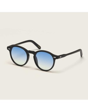 Moscot Miltzen Matte Black con lente blu verde | Ottica Ricci Shop Online