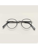 moscot PITSEL black silver 50