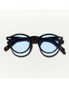 Moscot Miltzen Black con Lenti Azzurre - Ottica Ricci Shop Online