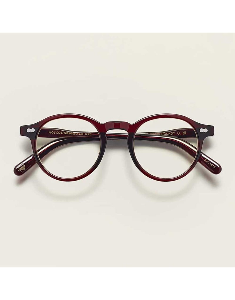 Moscot Miltzen Burgundy 46 Vista - Ottica Ricci Shop Online