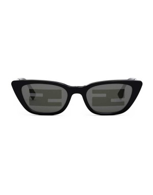 Fendi Occhiali da Sole Donna FE40089I 01c cat-eye - Ottica Ricci Shop Online