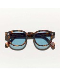 MOSCOT LEMTOSH SUN MATTE TORTOISE BLUE 49