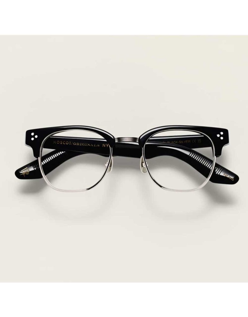 Moscot Tinif Black Silver – Ottica Ricci Shop Online