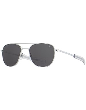 American Optical Original Pilot Silver Grey 52