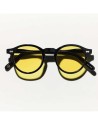 Occhiali da Sole Moscot Miltzen Round Black Lente Gialla - Ottica Ricci shop