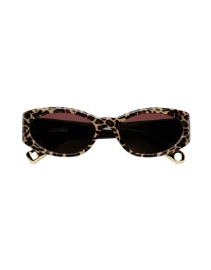 Occhiali da sole Jacquemus Ovalo Leopard – Ottica Ricci Shop Online