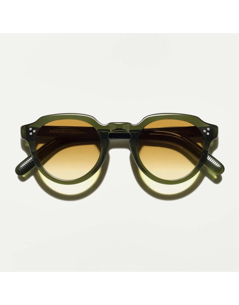 Compra Online gli Occhiali da Sole Moscot Gavolt Dark Green Chestnut da Ottica Ricci