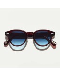 MOSCOT MAYDELA SUN BURGUNDY DENIM BLU 49