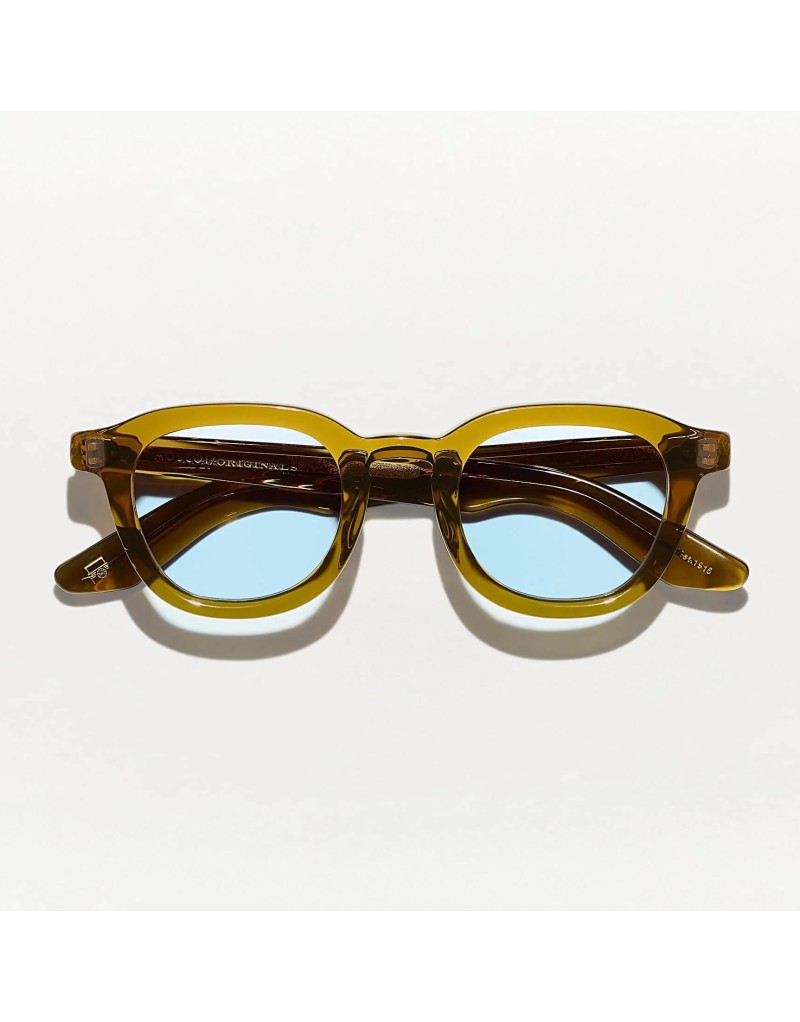 Compra online gli occhiali Moscot Sole Dahven Olive Brown Bel Air Blue da Ottica Ricci