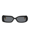 Occhiali da Sole Jacquemus Rond Carré Black disponibili online da Ottica Ricci