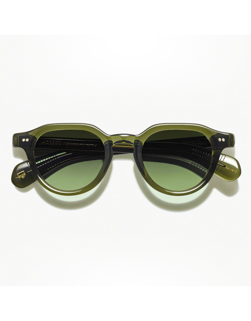 Moscot Baitsim Dark Green Forest occhiali da sole disponibili da Ottica Ricci.