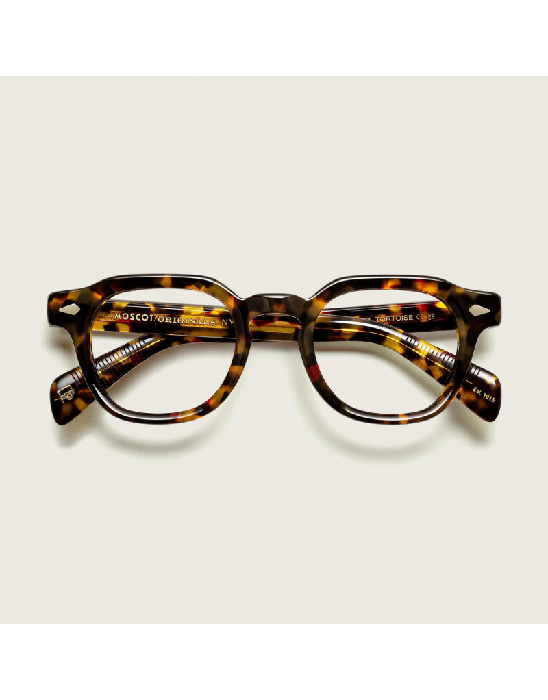 Moscot Dolt Tortoise occhiali da vista disponibili da Ottica Ricci.