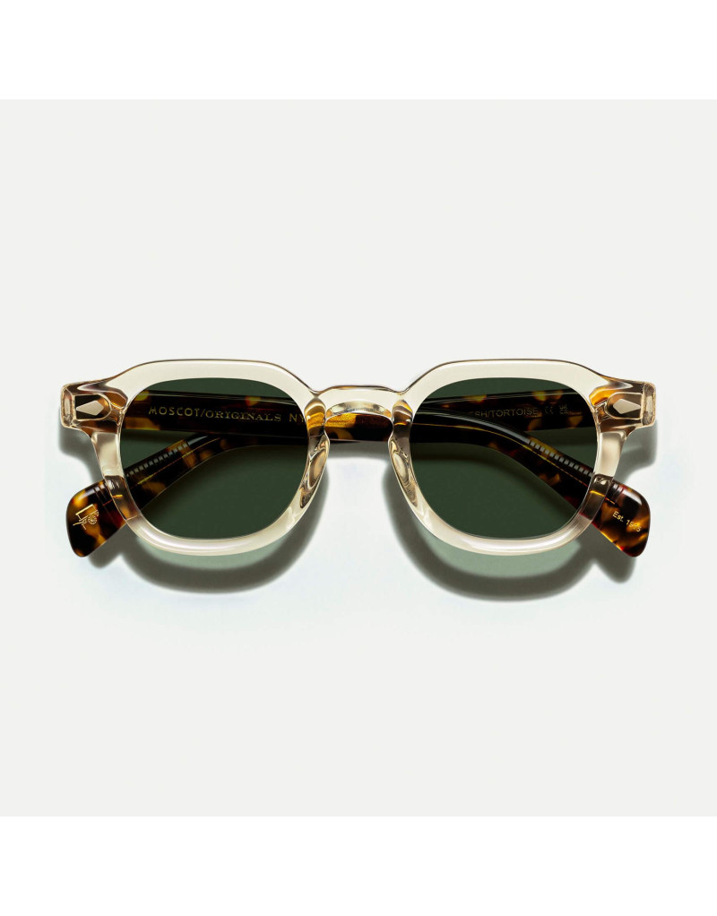 Moscot Dolt Flesh Tortoise occhiali da sole disponibili da Ottica Ricci.