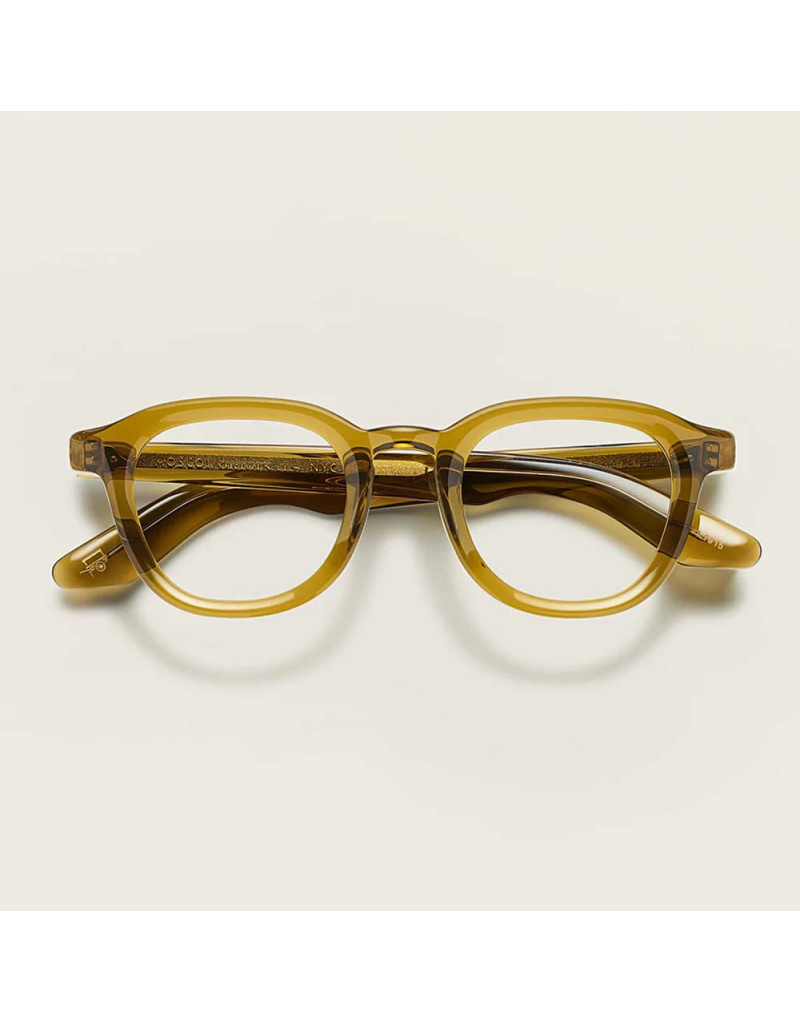 Moscot Dahven Olive Brown occhiali da vista disponibili da Ottica Ricci.