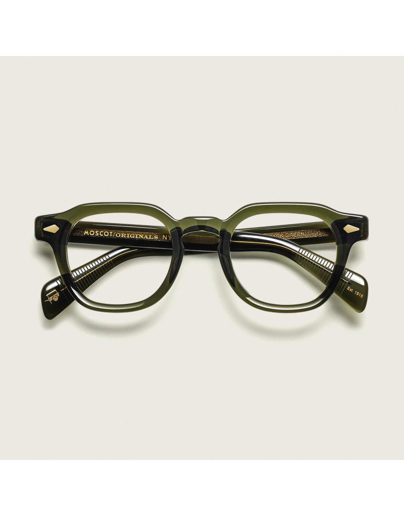 Moscot Dolt Dark Green occhiali da vista disponibili da Ottica Ricci.