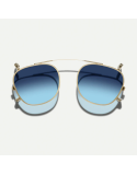 MOSCOT DAHVEN CLIP GOLD DENIM BLUE 47