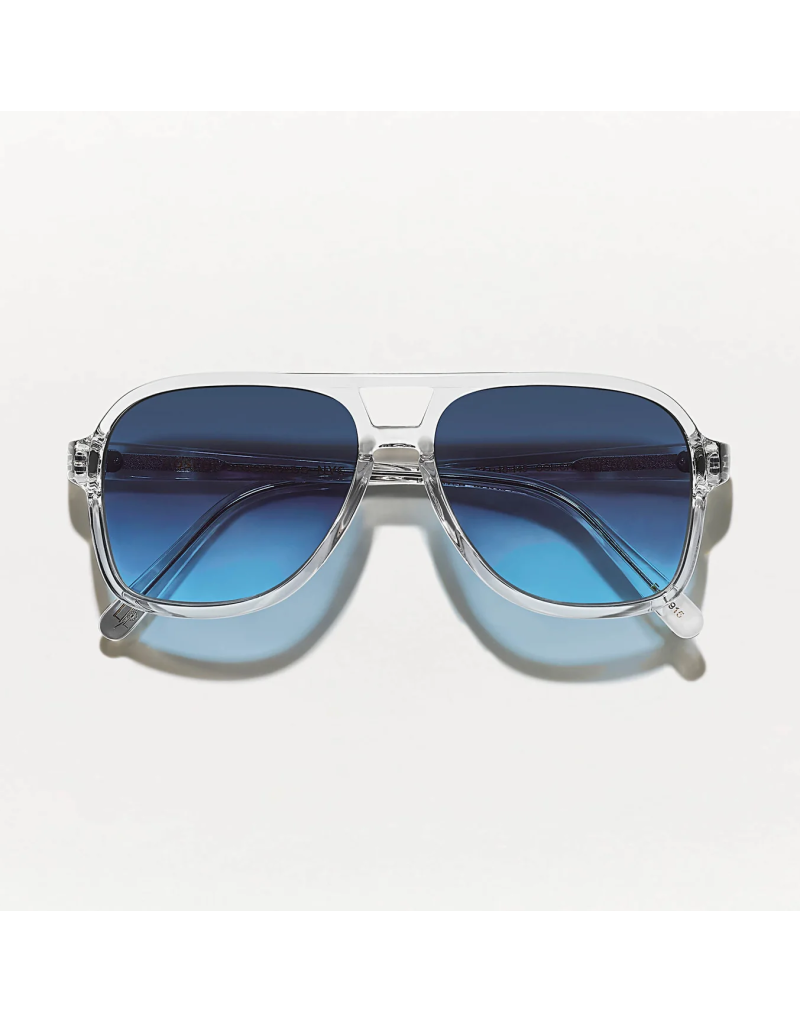 Compra online gli occhiali da sole Moscot Sheister sun crystal denim blu da Ottica Ricci