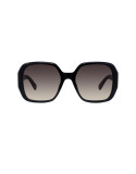 S Wave Black Geometric Sunglasses