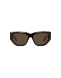 Edge Havana Geometric Sunglasses