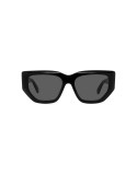 Edge Black Geometric Sunglasses