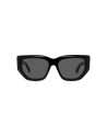 Edge Black Geometric Sunglasses