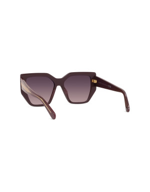 Edge Brown Geometric Sunglasses