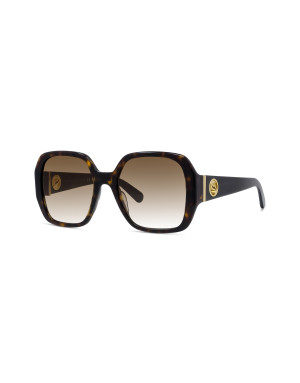 S Wave Havana Geometric sunglasses