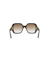 S Wave Havana Geometric sunglasses