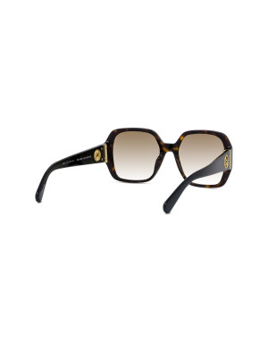 S Wave Havana Geometric sunglasses