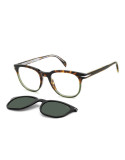 David Beckham Db 7120/cs PHW/UC HAVANA GREEN