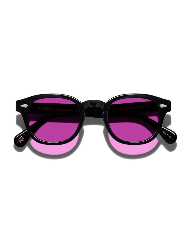 Moscot Lemtosh Black Purple lenses Calibro 46 | Ottica Ricci Shop Online
