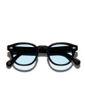 MOSCOT LEMTOSH SUN BLACK BEL AIR BLUE 49