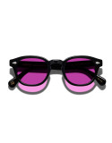 MOSCOT LEMTOSH SUN BLACK PURPLE NURPLE TINT 49